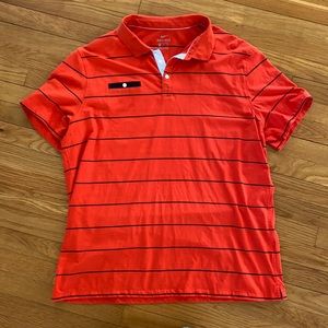 Red Nike Polo. Men size XXL